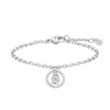 BOSS Divine Silver Tone Stainless Steel Double B Bracelet 1580806