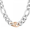 BOSS Rian Two Tone Link Mens Chain Necklace 1580586
