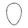 BOSS Double B Absolute Black Steel Gents Necklet 1580744