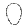 BOSS Double B Absolute Black Steel Gents Necklet 1580744