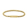 BOSS Doran Yellow Gold-Tone Gents Bracelet 1580696