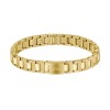 BOSS Candor Gold Plated Stainless Steel Link Mens Bracelet 1580753