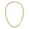 BOSS Kassy Gold Tone 8mm Logo Chain Mens Necklace 1580770