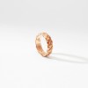 Fabergé Treillage Brushed Rose Gold & Diamond Set Ring 452RG837
