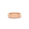 Fabergé Treillage Brushed Rose Gold & Diamond Set Ring 452RG837