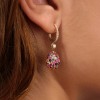 Fabergé Emotion Yellow Gold & Muticoloured Gemstone Egg Drop Earrings 1064EA1886