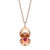 Fabergé Essence Rose Gold Ruby Heart Surprise Locket 1
