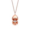 Fabergé Essence Rose Gold Diamond Set Star Surprise Locket Pendant 1258FP2523