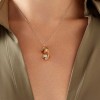 Fabergé Essence Rose Gold Diamond Heart Surprise Locket Pendant 1258FP2817
