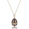 FABERGÉ x Chisholm Hunter 165th Anniversary Heather Surprise 18ct Yellow Gold Locket 1151FP3480