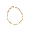 Faberg&eacute; Treillage Rose Gold Dual Charm Bracelet 539BT1477/102