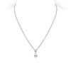 Mikimoto 8mm Akoya Pearl and Diamond Pendant PPL 838D W