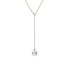 Mikimoto Classic 18ct Rose Gold Akoya Pearl Drop Pendant PP 20595D Z