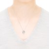 Mikimoto 18ct White Gold Les Petales 0.44ct Diamond Pendant PP20497DW