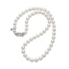 Mikimoto White Gold Akoya 6.5mm Pearl Strand Necklet U80718 W JPW