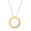 Roberto Coin 18ct Gold Love in Verona 0.10ct Diamond Pendant Necklace