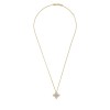 Roberto Coin 18ct Gold Princess Flower 0.48ct Diamond Petal Necklace 