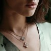 Roberto Coin Princess Flower 3.23ct Mother of Pearl and 0.18ct Diamond Pendant Necklace