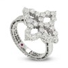 Roberto Coin 18ct White Gold Princess Flower 0.49ct Diamond Ring ADR888RI1497_SI_WG 