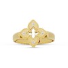 Roberto Coin Venetian Princess 18ct Yellow Gold Diamond Ladies Ring ADR777RI2952 Y