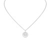 Messika Lucky Move PM Pavé White Gold 0.20ct Diamond Necklace 07397-WG