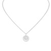 Messika Lucky Move PM Pavé White Gold 0.20ct Diamond Necklace 07397-WG