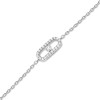 Messika Care(s) 18ct White Gold Diamond Pavé Bracelet 12075-WG