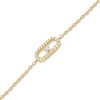 Messika Care(s) 18ct Yellow Gold Diamond Pavé Bracelet 12075-YG