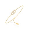 Messika Care(s) 18ct Yellow Gold Diamond Pavé Bracelet 12075-YG