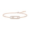 Messika Baby Move Pavé Rose Gold Diamond Bracelet 04325-PG