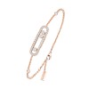 Messika Baby Move Pavé Rose Gold Diamond Bracelet 04325-PG