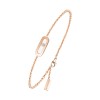 Messika Move Uno Rose Gold 0.02ct Diamond Bracelet 14644-PG