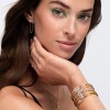 Messika Move Uno Pavé Flex MM 18ct Yellow Gold Diamond Bangle 12057-YG