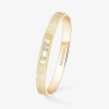 Messika Move Noa Ciselé 18ct Yellow Gold Bangle 14481-YG LARGE