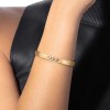Messika Move Noa Ciselé 18ct Yellow Gold Bangle 14481-YG LARGE