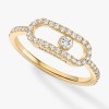 Messika Move Uno Pavé LM Gold 0.31ct Diamond Ring 12113-YG