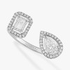 Messika My Twin Toi & Moi White Gold Mixed Cut 0.70ct Diamond Ring 06636-WG