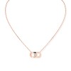 Messika So Move 18ct Rose Gold Diamond Necklace 12944-RG