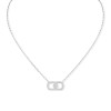 So Move 18ct White Gold Pavé 0.65ct Diamond Necklace 12945-WG
