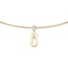 Messika Move Uno 0.2ct Drop Choker Necklace 14588-YG