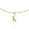 Messika Move Uno 0.2ct Drop Choker Necklace 14588-YG