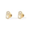 Messika Move Uno 18ct Yellow Gold Ladies Earrings 05634-YG