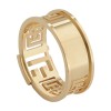 Balmain 18ct Yellow Gold Labyrinth Frieze Ring ABAJ02RG00001