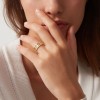 Balmain 18ct Yellow Gold Labyrinth Frieze Ring ABAJ02RG00001