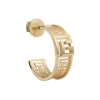 Balmain 18ct Yellow Gold Labyrinth Frieze Single Hoop Earring ABAJ02ER00001