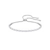 Swarovski Crystal Rhodium Plated Tennis Bracelet 5465384