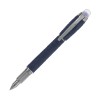 Montblanc Starwalker SpaceBlue Precious Resin Fountain Pen MB130211 - Medium Nib