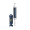 Montblanc Great Characters Homage to The Great Gatsby Special Edition Blue Fountain Pen MB130657