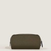 Montblanc Small Toiletry Clutch Bag in Sartorial Leather MB221570