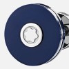 Montblanc PIX Stainless Steel with Blue Resin Cufflinks MB123812